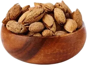 Qovrulmuş qabıqlı badam