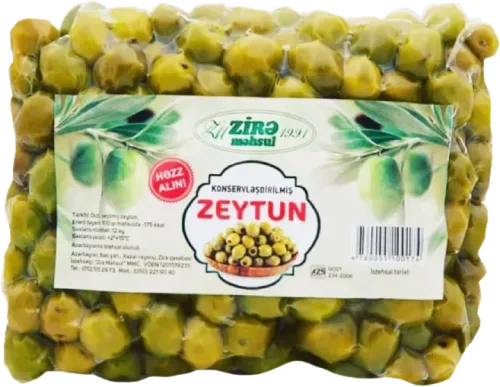 Зеленые оливки вакуумированные